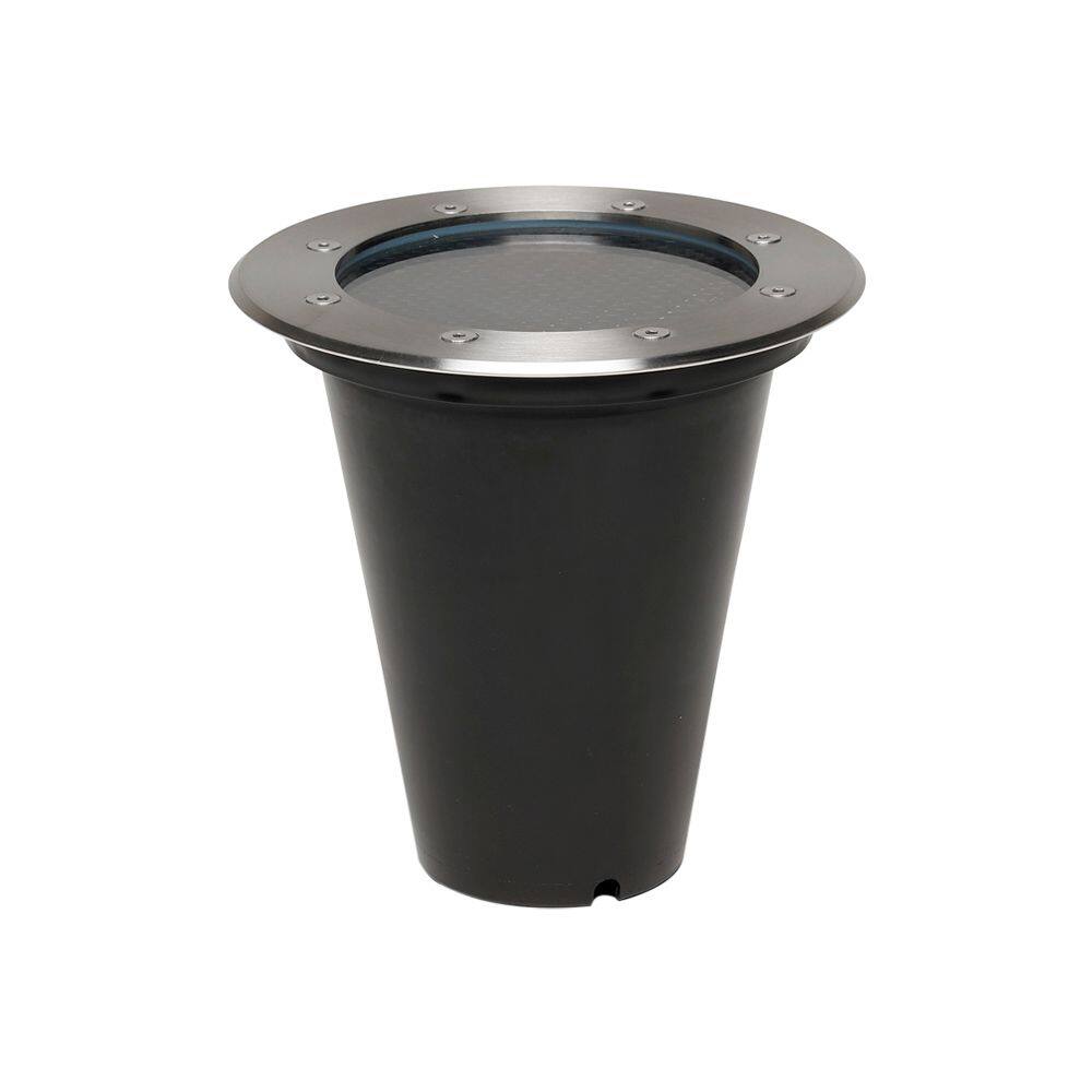 Embutido de Solo Led Save Energy 15W Bivolt Inox 2700K Luz Amarela