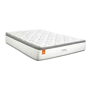 Colchão Queen Wave 158x198cm Molas Ensacadas Softgel Inducol Cr448c Branco Branco