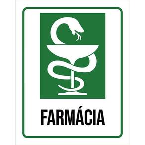 Kit 3 Placas Sinalização Hospitalar Farmácia