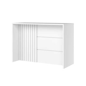 Bancada Ilha Cozinha Gourmet Requinte Branco - Henn