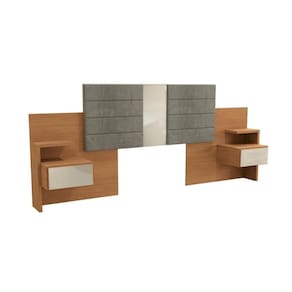 Cabeceira Cama Box Madeirado Cor Canela Casal/queen G290 2gavs Canela - Kappesberg