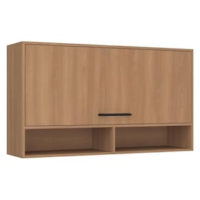 Armário De Cozinha Aéreo 120cm Com 1 Porta Basculante Havana Multimóveis Cr20308 Rovere