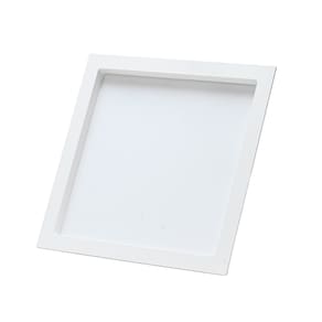Painel Led Comfort Quadrado De Embutir 4000K 12W Branco Fosco Bivolt - Avant