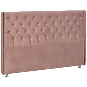 Cabeceira Casal 140 Cm Firezz Veludo Sl 949 Peer Sl 949