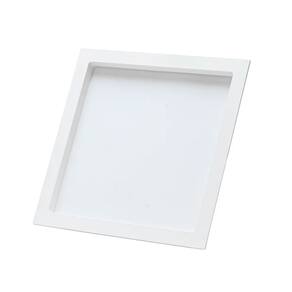 Painel Led Comfort Quadrado De Embutir 2700K 6W Branco Fosco Bivolt - Avant