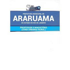 Apostila Araruama Rj - 2019 - Professor Ii Magistério
