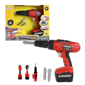 Kit Parafusadeira Infantil De Brinquedo Diversão Garantida