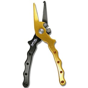 Alicate De Pesca Multiuso Alumínio V-Fox Hdap-055 Preto