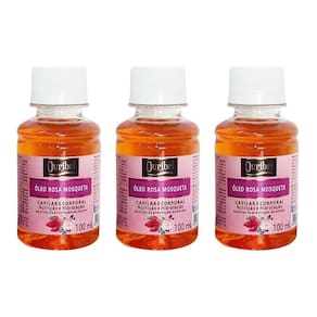 Oleo De Rosa Mosqueta Ouribel Capilar E Corporal 100Ml - 3Un