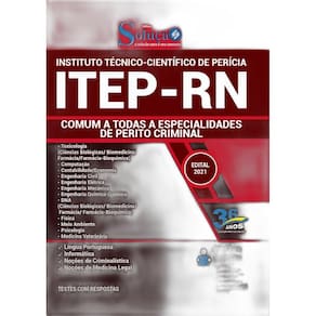 Apostila ITEP RN - Comum a Especialidades de Perito Criminal