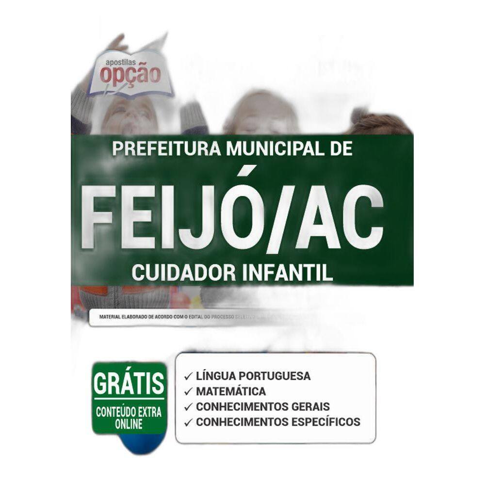 Apostila Prefeitura Feijó Ac - Cuidador Infantil