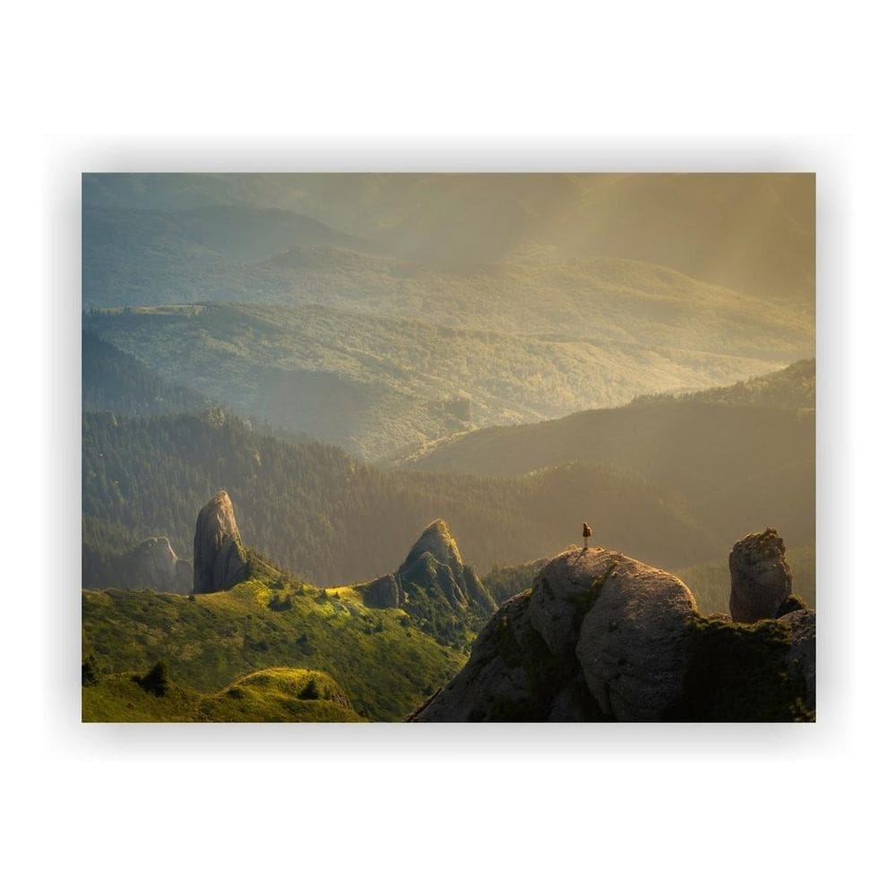Quadro Decorativo Paisagens Variadas Sem Moldura Modelo 13