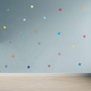 Adesivo Decoração Infantil Estrelinhas Coloridas 184 Un