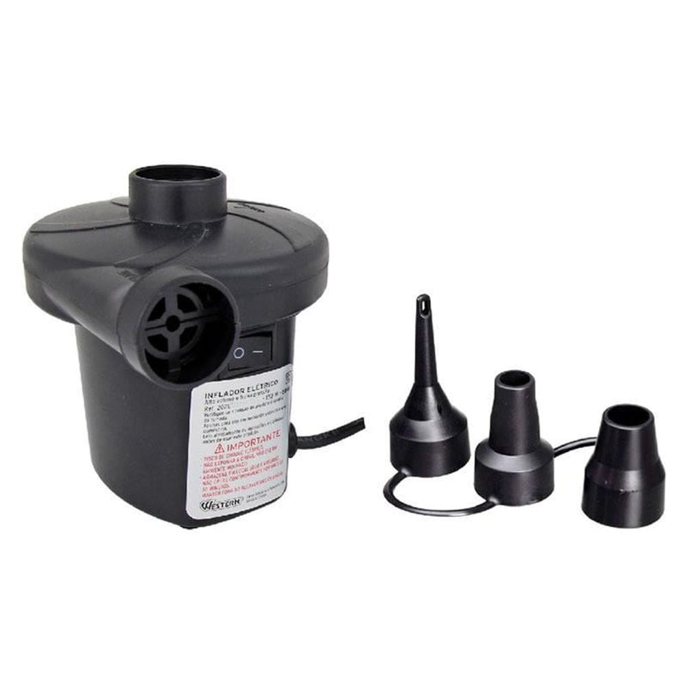 Bomba De Ar Elétrica Para Colchão E Piscinas Infláveis
