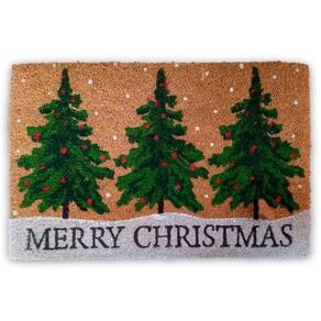 Tapete Capacho Natalino 40X60Cm Merry Christmas Cromus