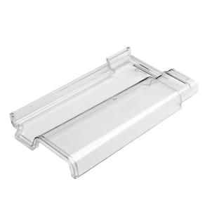 Telhas Plástica Romana Policarbonato Kit 15 Unidades 40,5X21