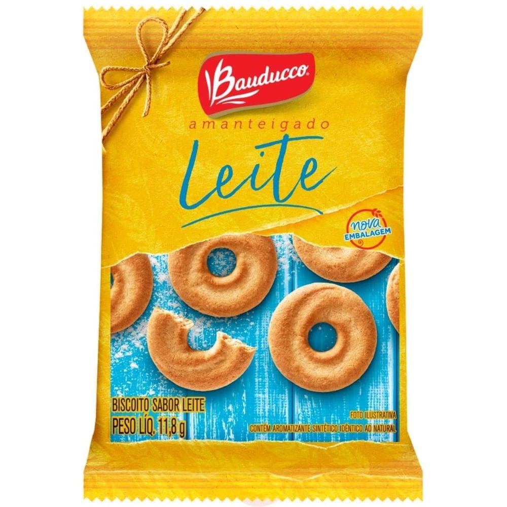 200Un Biscoitos Amanteigados Bolacha Bauducco Em Sache 11G