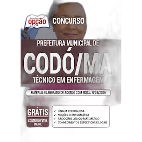 Apostila Concurso Codó Ma - Técnico Em Enfermagem