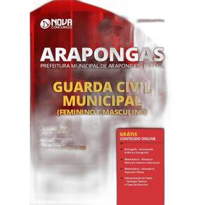 Apostila Arapongas - Guarda Municipal Feminino E Masculino