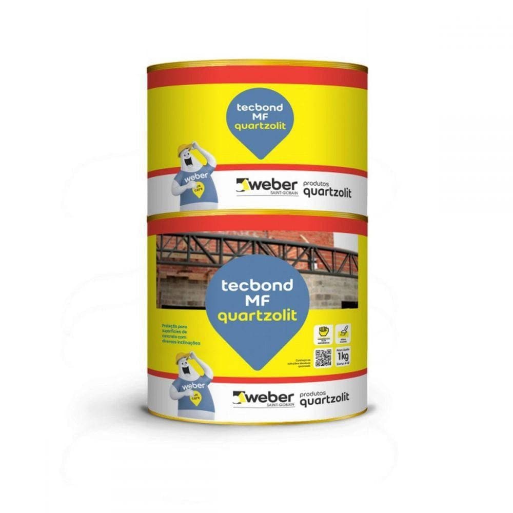 Adesivo Estrutural Tecbond MF 1kg Quartzolit