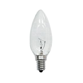 Lâmpada Incandescente Taschibra Vela Clara 40W E14 110V