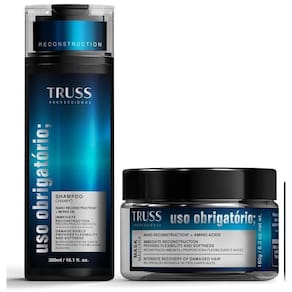 Truss Uso Obrigatório Kit Shampoo Máscara E Óleo