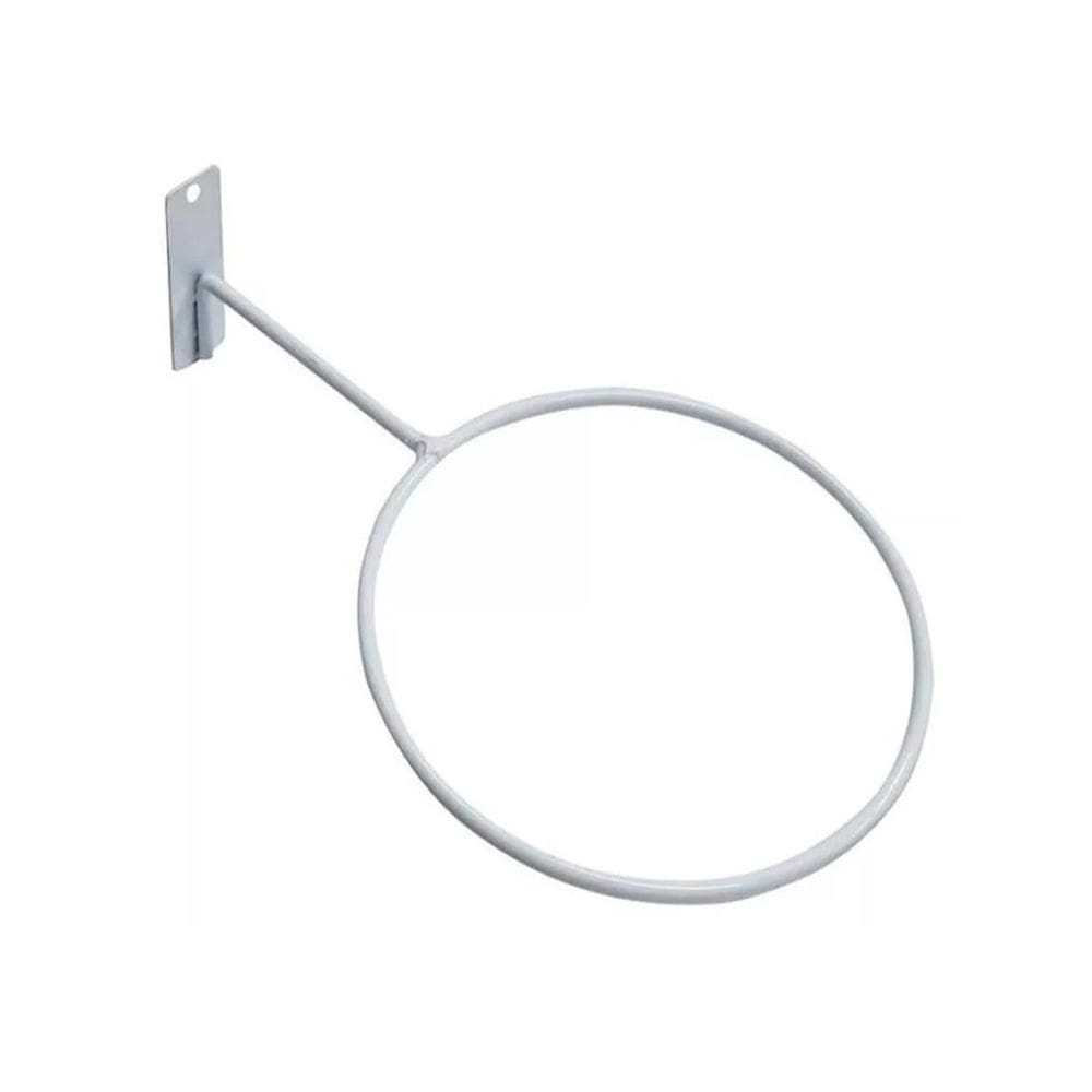 Kit 02 Suporte De Bola Futebol Pequeno Branco