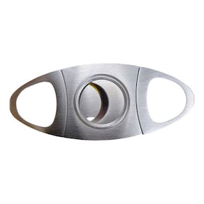 Cortador De Charutos Guilhotina Metal Aço Inox Lamina Afiada
