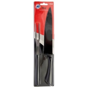 Kit De Faca E Garfo Trinchante 2 Peças - Ad