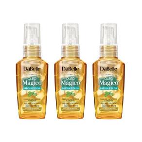 Oleo Capilar Dabelle 45Ml Magico Babosa/Oliva - Kit Com 3Un
