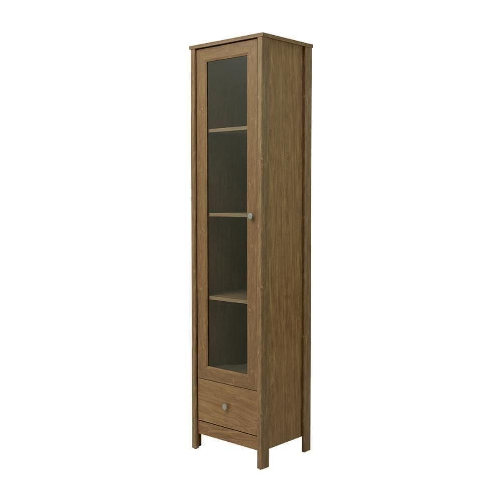 Cristaleira Ditália 1 Porta De Vidro 1 Gaveta E-962