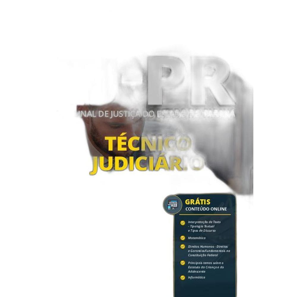 Apostila Tj Pr - Técnico Judiciário