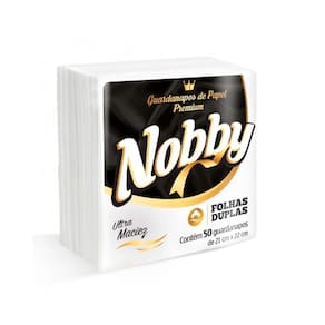 Guardanapo Folha Dupla 21x22 Caixa (48x50) Nobby