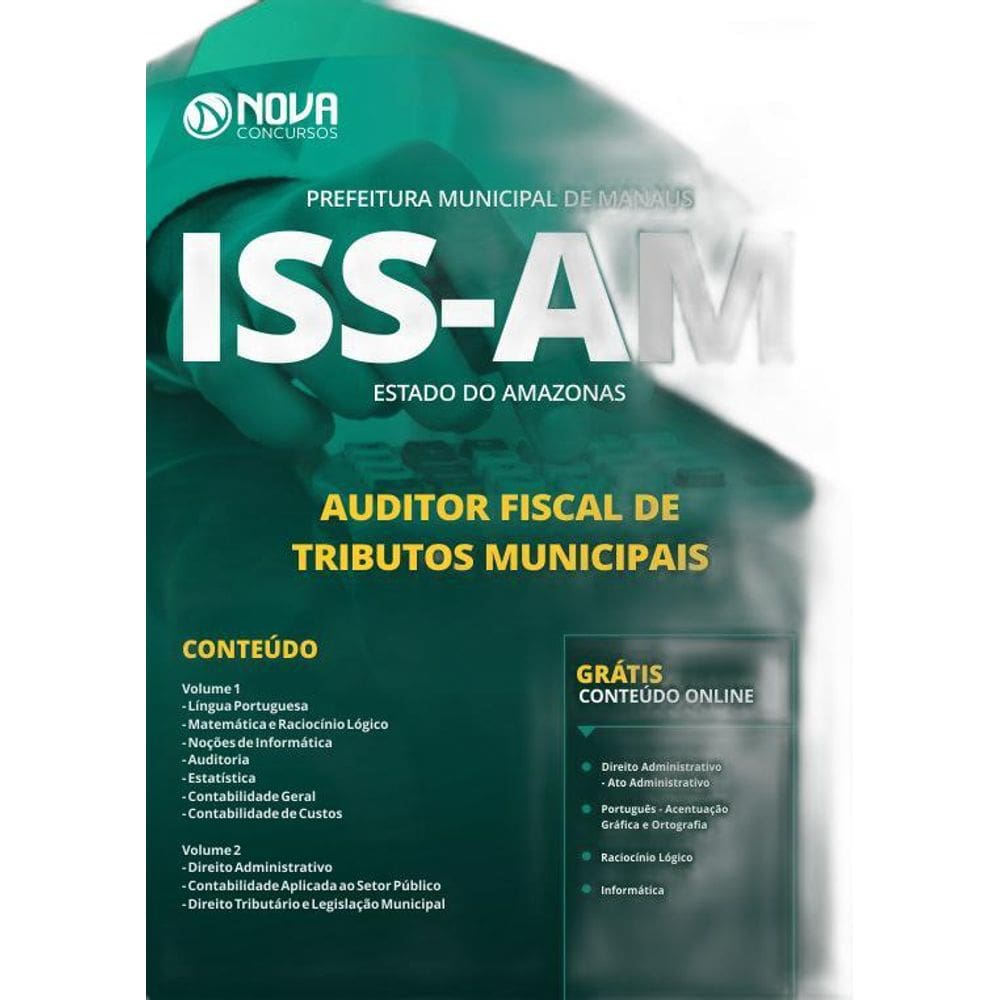 Apostila ISSAm 2019  Auditor Fiscal de Tributos Municipais