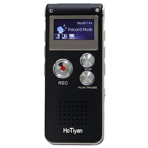 Gravador de voz HotIyan com capacidade de 16 GB com ativação por voz