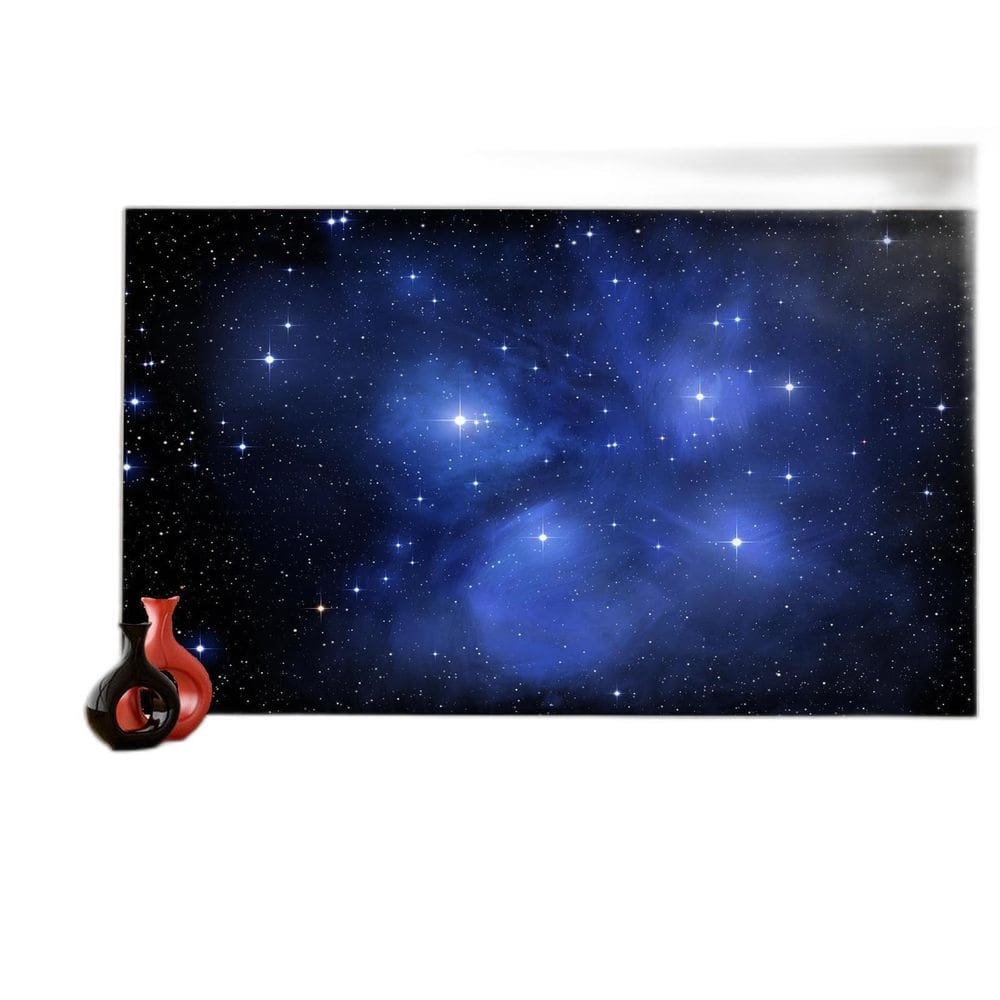 Papel De Parede 3D Espaço Estrelas Galáxia 3,5M Nsp124