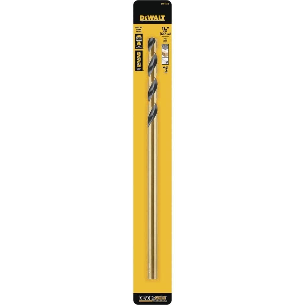 Broca DEWALT Black Oxide 1/2” x 12” (30,48 cm) DW1614