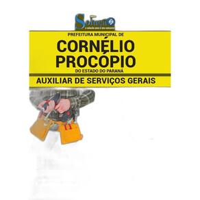 Apostila Cornélio Procópio Pr - Auxiliar De Serviços Gerais