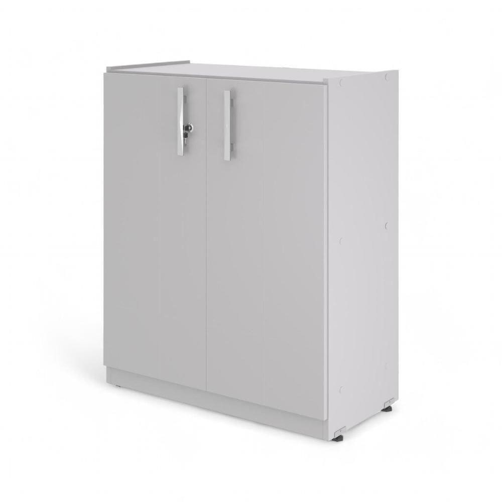 Armário Balcão 02 Portas Light Cinza