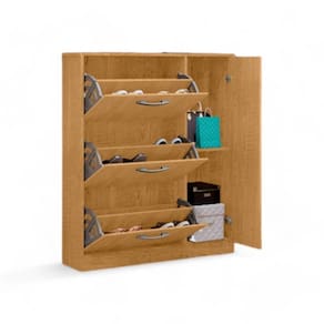 Sapateira Com 03 Gavetas E 01 Porta Manu Naturalle