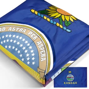 Bandeira Anley EverStrong Series Kansas State 90x150cm Nylon