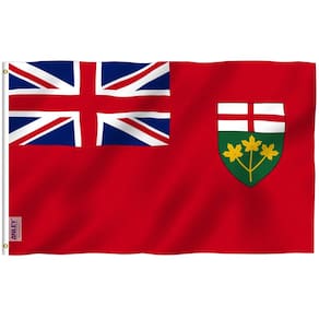Bandeira Anley Fly Breeze Ontario 90x150cm Poliéster