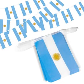 Bandeira de cordas Bandeiras Flâmulas Anley Argentina 33m 38 Bandeiras