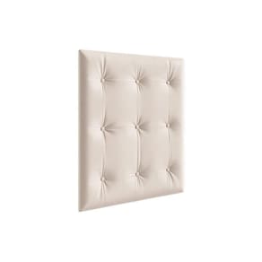Multiuso De Quarto Bebê Kit Capitonê Courano P Berço Retrô Bege - Peroba