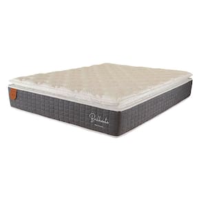 Colchão Queen Size 158x198x30 Brilhante Prorelax Molas Ensacadas Pillow Top Turn Free - Cinza