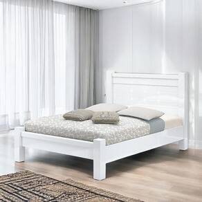 Cama Casal Moderna Verona Branca