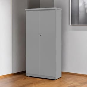Armário Multiuso 02 Portas Doubler Cinza