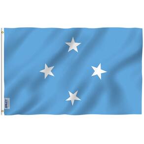 Bandeira Anley Fly Breeze, Estados Federados da Micronésia, 90x150c