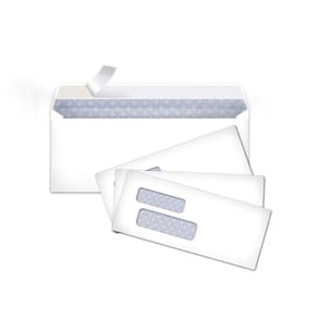 Envelope Amazon Basics #9, pacote com 500, 10 x 9 cm, branco