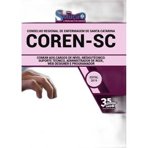 Apostila Concurso Coren Sc - Cargos De Nível Médio E Técnico